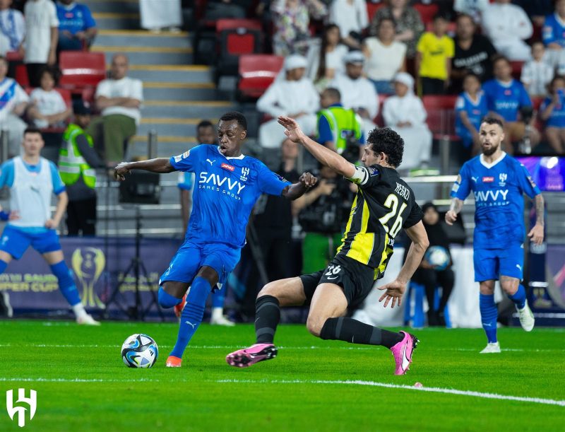 مباراة الهلال والاتحاد - سعود عبدالحميد