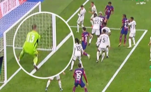 هدف لامين يامال غير المحتسب - ريال مدريد ضد برشلونة