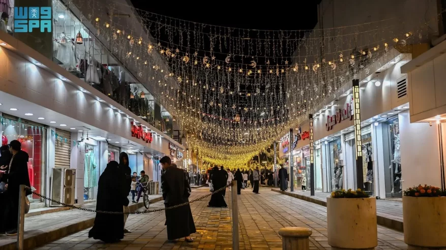 الأمطار تحرم الباحة من عادة مشعل عيد الفطر