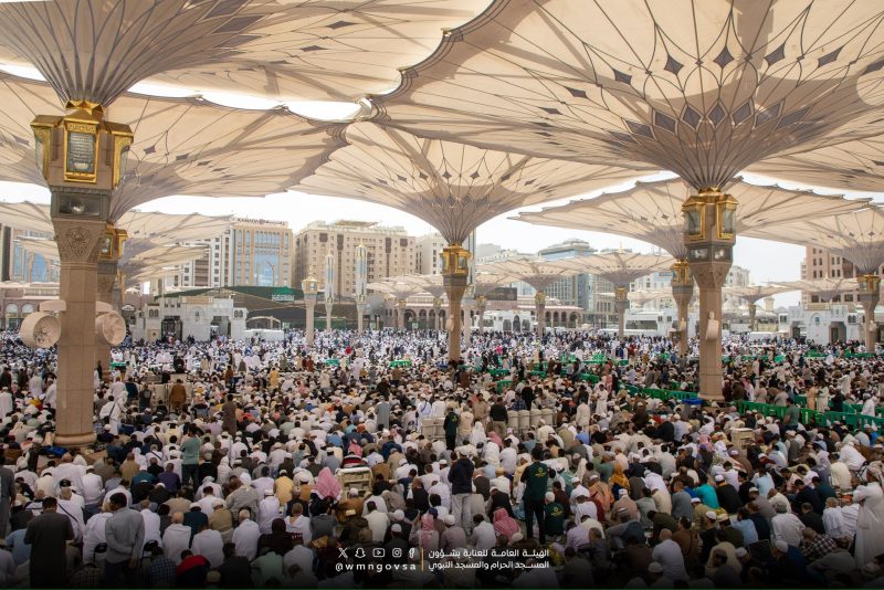 خطبة الجمعة المسجد النبوي