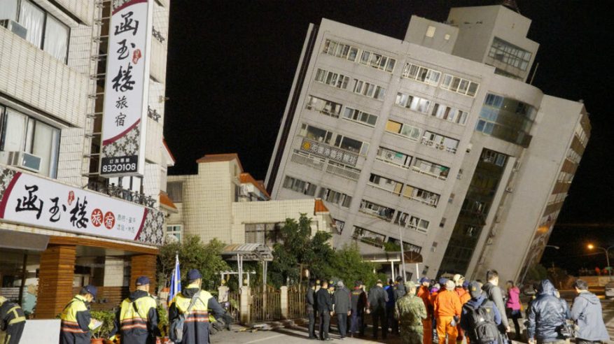 زلزال تايوان العنيف.. مشاهد مروعة توثق لحظات الرعب