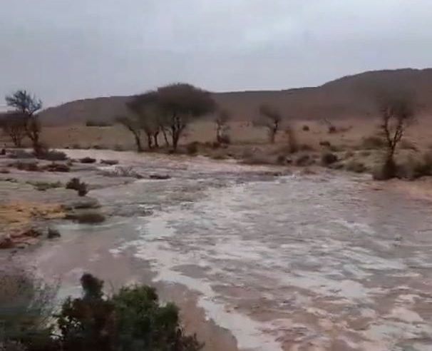 لقطات لجريان شعيب خيم في محافظة ثادق