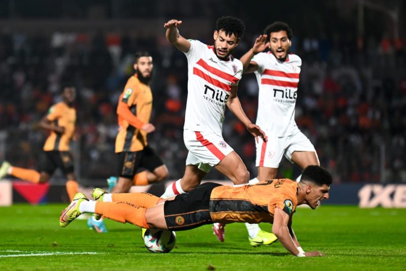 مباراة الزمالك ضد نهضة بركان