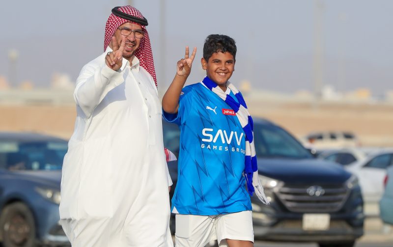 جماهير النصر والهلال - جماهير الهلال والنصر