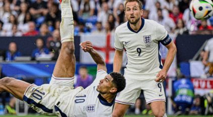 مقصية بيلينجهام تُهديه رجل مباراة إنجلترا ضد سلوفاكيا