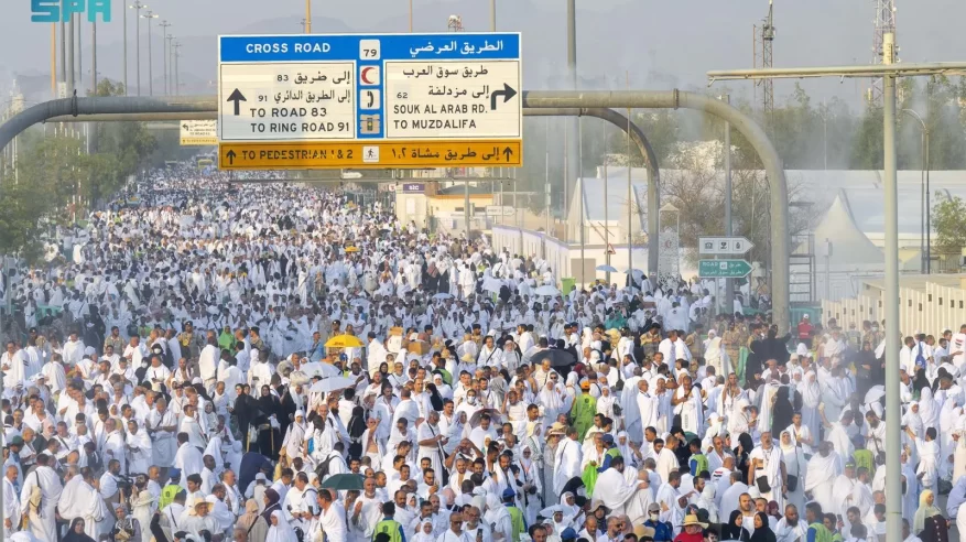 الإحصاء: إجمالي أعداد الحجاج بلغ 1,833,164 حاجًّا وحاجَّة