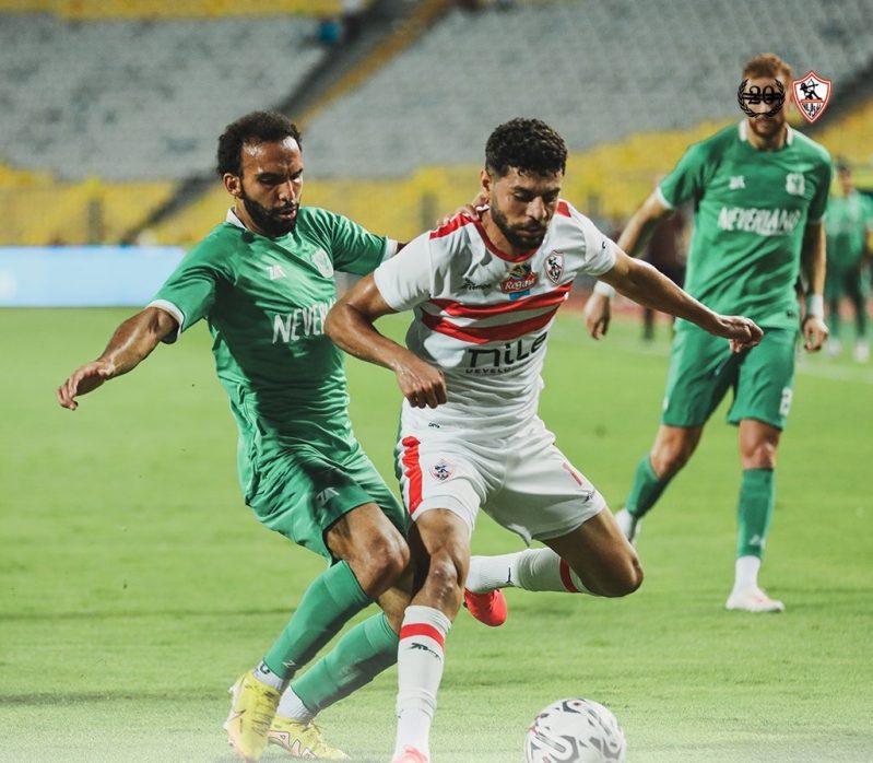 الزمالك ضد المصري