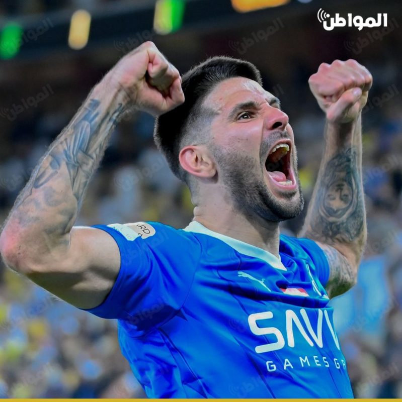 تتويج الهلال بكأس الملك - ميتروفيتش