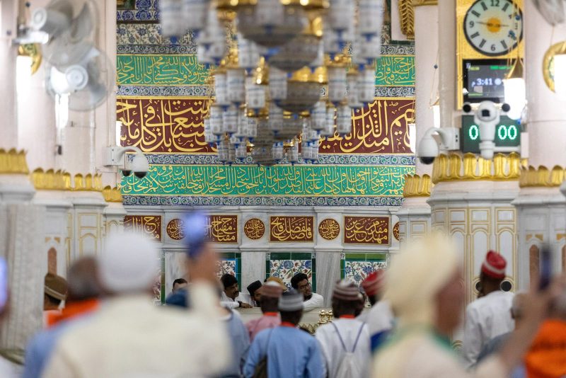 حلقات تحفيظ القرآن الكريم المسجد النبوي