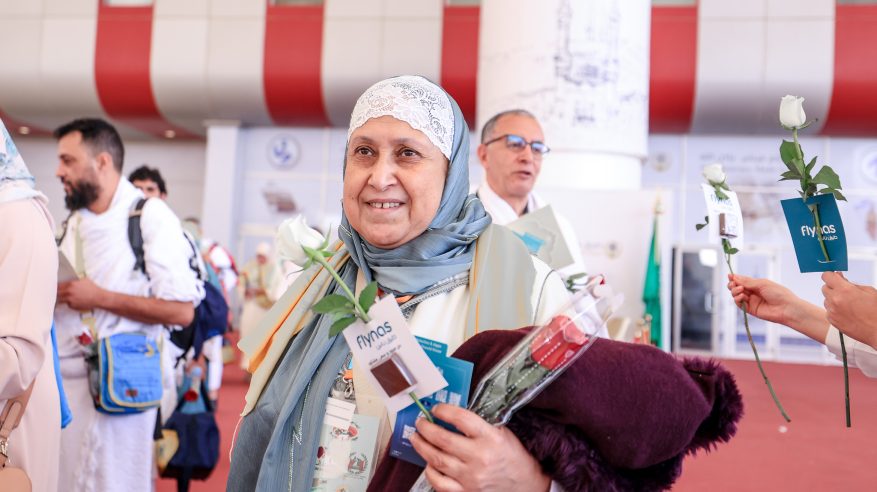 طيران ناس يحتفي بوصول ضيوف الرحمن من المغرب ضمن مبادرة طريق مكة