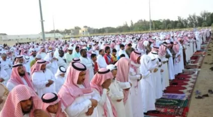موعد صلاة عيد الأضحى 1445 في الرياض