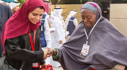 موسم الحج 1445 .. ورود وهدايا في استقبال أول فوج من حجاج السودان