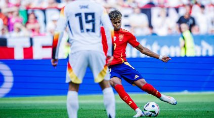 لا أهداف بالشوط الأول في مباراة إسبانيا ضد ألمانيا