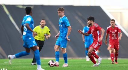 شاهد .. هدفا الهلال ضد العربي القطري