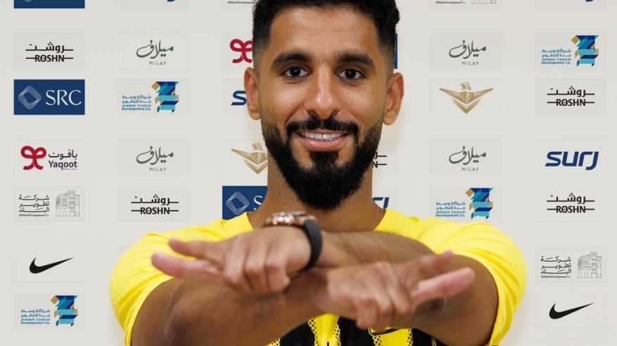 لقطات من تعاقد الاتحاد مع صالح الشهري