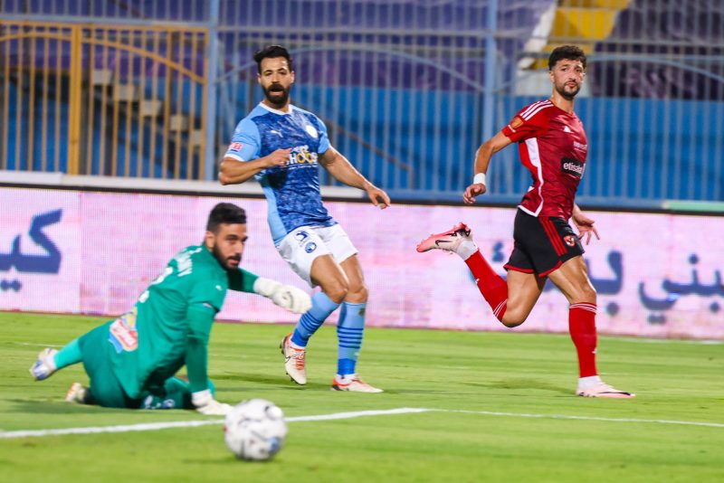 مباراة الأهلي ضد بيراميدز - وسام أبو علي - ترتيب الدوري المصري