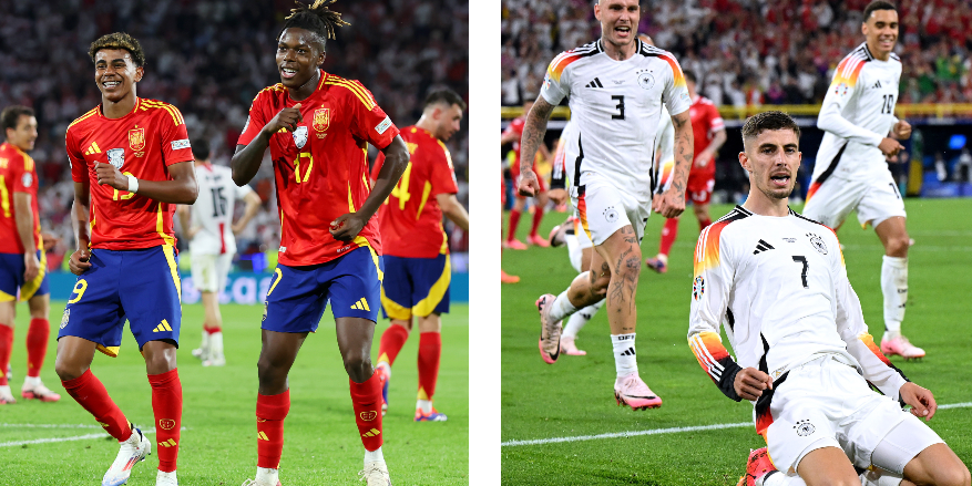 موعد مباراة إسبانيا ضد ألمانيا في يورو 2024