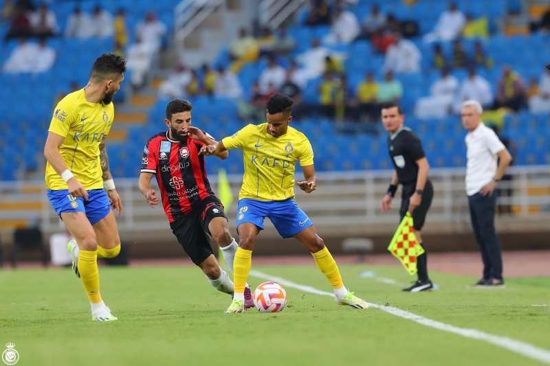 النصر ضد الرائد - عبدالرحمن غريب