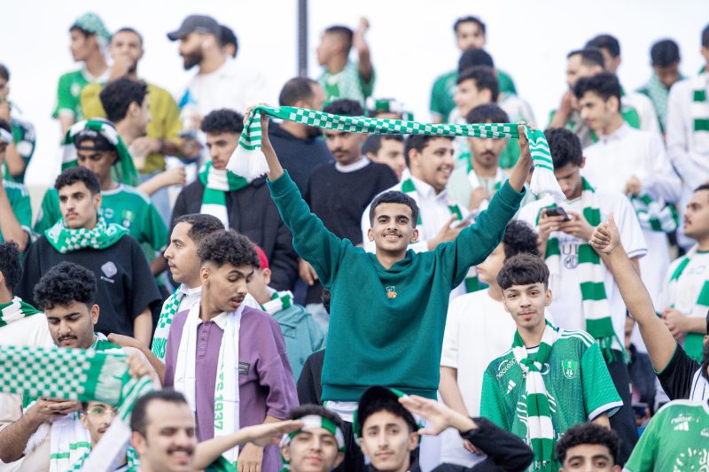 جماهير الأهلي السعودي - الهلال والأهلي - السوبر السعودي