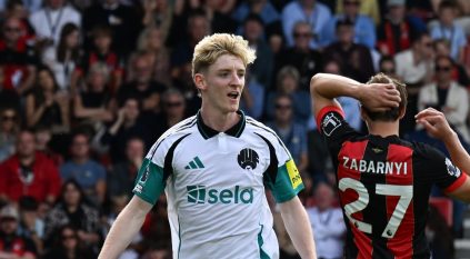 التعادل يحسم مباراة bournemouth vs newcastle