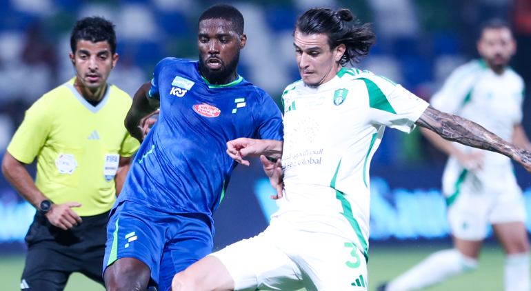 خسارة مفاجئة لـ الأهلي بمباراة al fateh vs al-ahli saudi