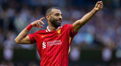 محمد صلاح ضمن قائمة تاريخية لليفربول