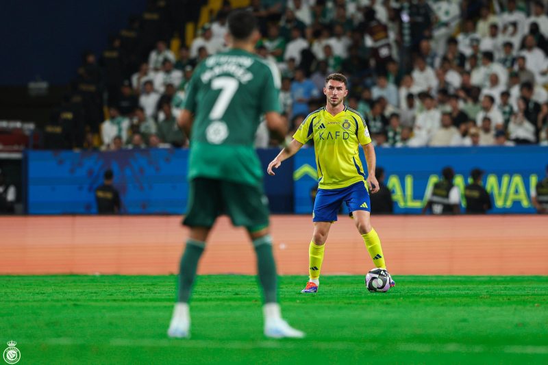 النصر والأهلي - الدوري السعودي