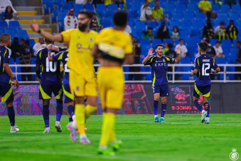 al-hazm vs al-nassr - النصر والحزم