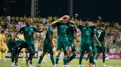 شاهد .. هدفا الأهلي ضد الوصل في الشوط الأول