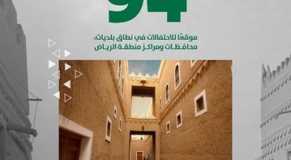 أمانة الرياض تكشف عن 94 موقعًا للاحتفال باليوم الوطني