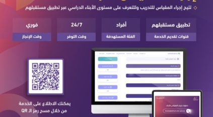 خطوات إجراء المقياس للأبناء عبر تطبيق مستقبلهم