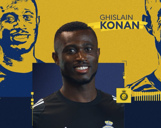 النصر يعلن فسخ العقد مع جيسلان كونان