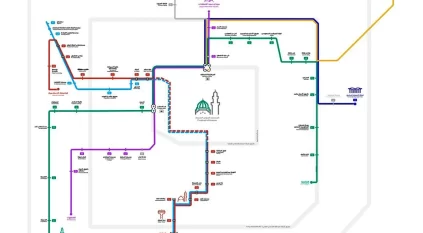 توفر خدمة الاشتراك للنقل الترددي من وإلى المسجد النبوي