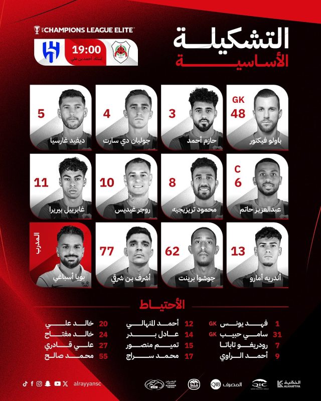 مباراة الريان والهلال