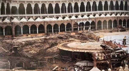 رحلة بصرية عبر العصور لمراحل تطور وعمارة المسجد الحرام