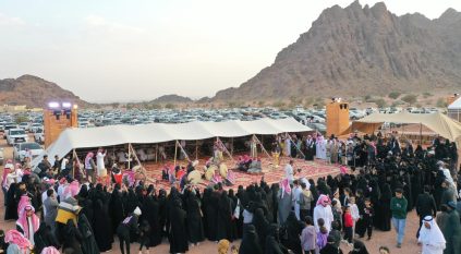 حائل: مهرجان وادي السلف يختتم فعالياته بأكثر من 150 ألف زائر