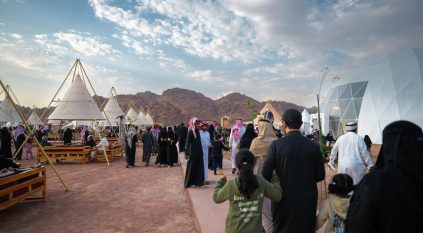 مهرجان وادي السلف في حائل يجذب الزوّار بفعالياته المتنوعة