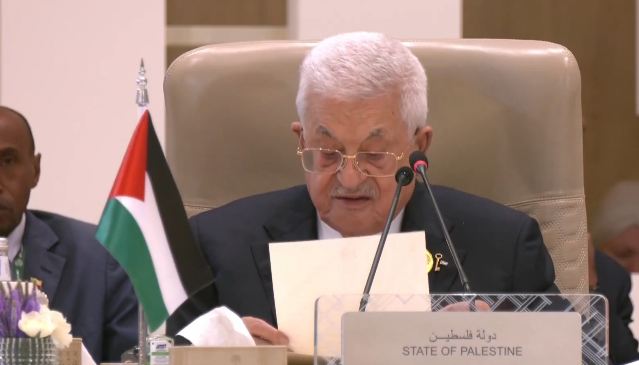 الرئيس الفلسطيني: ندعو المجتمع الدولي لتعليق عضوية إسرائيل في الأمم المتحدة