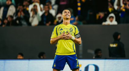 كريستيانو رونالدو وصيف هدافي النصر التاريخيين