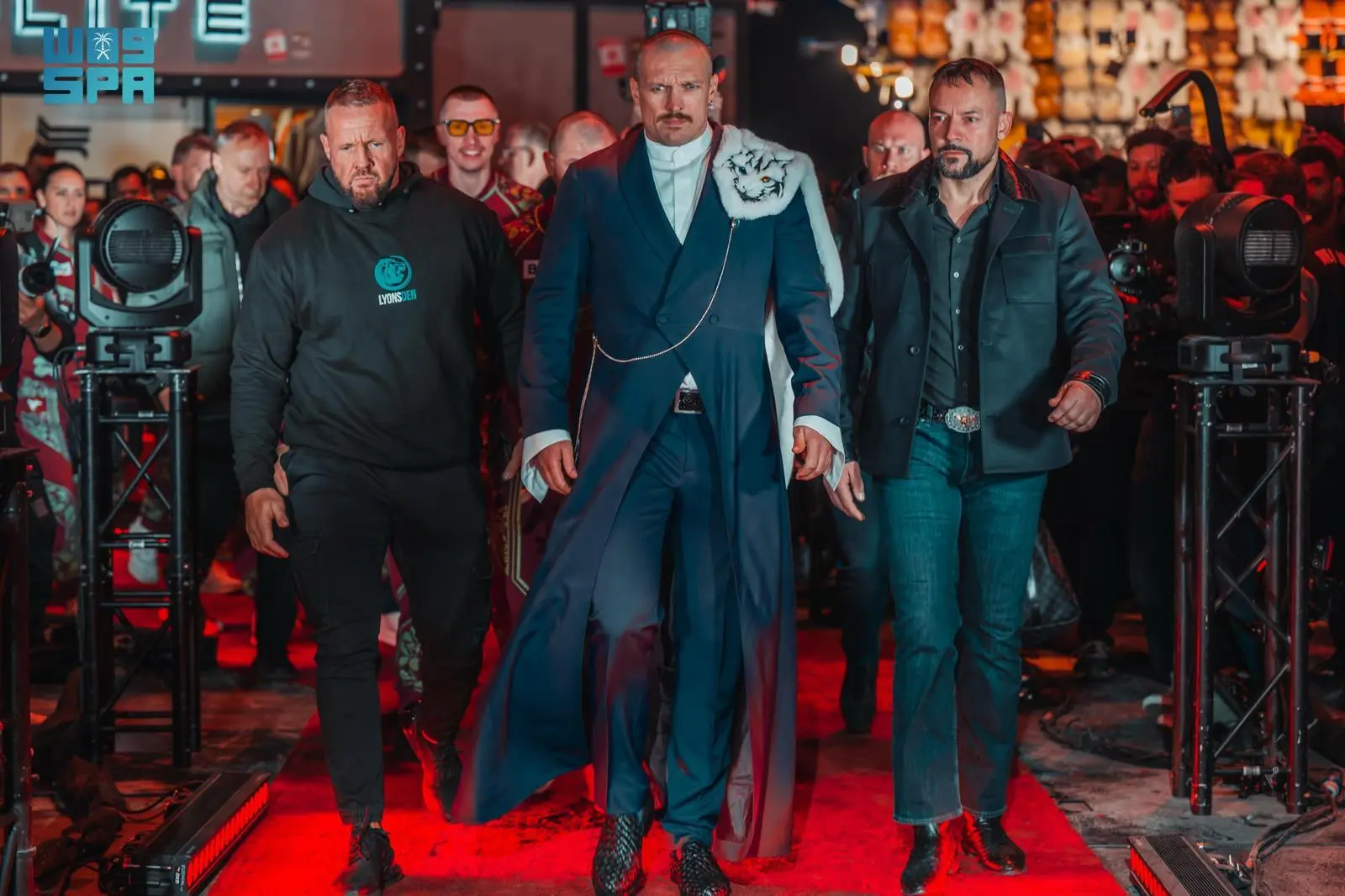 صورة انطلاق أسبوع الملاكمة لنزال Fury vs Usyk Reignited…