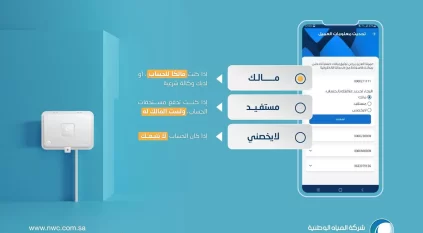 المياه الوطنية تخصص دليلًا إرشاديًا لتوثيق العدادات