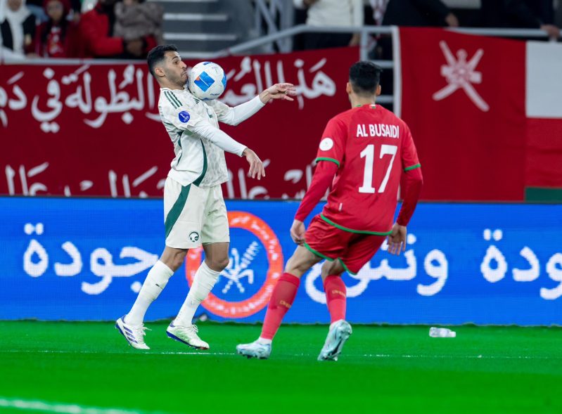 المنتخب السعودي ضد عمان