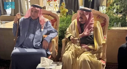 أمير الرياض يعزّي في وفاة الأميرة وطفاء بنت محمد آل سعود