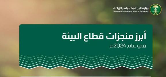 الإستراتيجية الوطنية للبيئة تحقق نقلة نوعية في السعودية