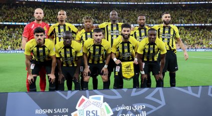 بهدف عوار.. تقدم الاتحاد ضد الأخدود في الشوط الأول