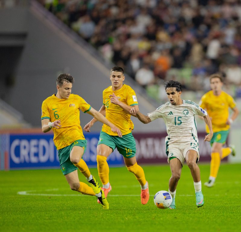 منتخب السعودية وأستراليا