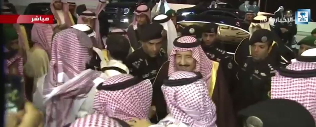 بث مباشر لتشريف الملك لحفل العرضة السعودية