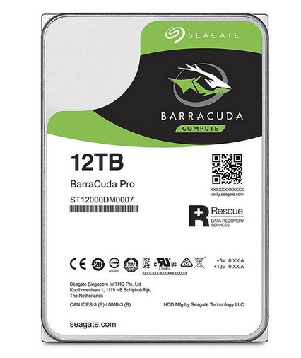 Seagate تطلق قرص تخزين داخلي بسعة 12 تيرا بايت