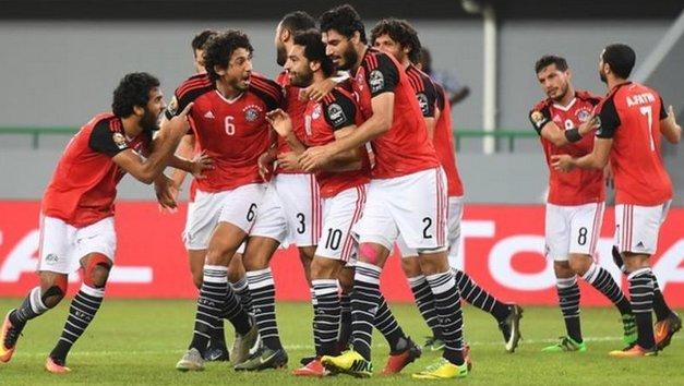 إصابة مروان محسن في مباراة مصر والمغرب 2017