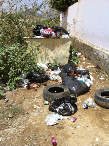 أهالي ثلوث المنظر يشكون انتشار النفايات في الشوارع